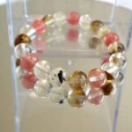Cherry Quartz, Handmade Bracelet - Image 5