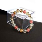 Cherry Quartz, Handmade Bracelet - Image 4