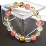 Cherry Quartz, Handmade Bracelet - Image 2
