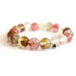Cherry Quartz, Handmade Bracelet - Image 7