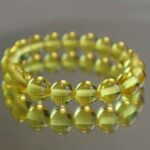 Amber (Synthetic), Handmade Bracelet, Various Sizes - Image 4