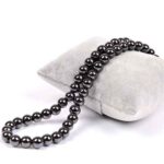 Impulse, Men’s Necklace, Hematite, Natural Stone Beads - Image 4