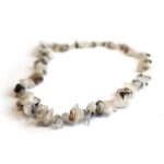 Tourmalinated Quartz, Handmade Necklace, Natural Stone Chips - Image 8
