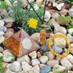Protective Orgonite Pyramid with Citrine - Image 2