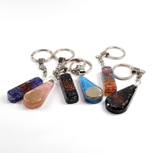 Orgonite Pendant or Keychain, Citrine - Image 10