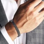 Boldness, men's bracelet, Hematite - Image 4