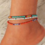 Set of 3 Colorful Anklets - Image 6