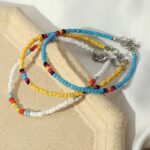 Set of 3 Colorful Anklets - Image 4