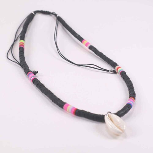 Multicolor Necklaces with Heishi Discs and Shell - the Perfect Summer Jewelry - Image 39