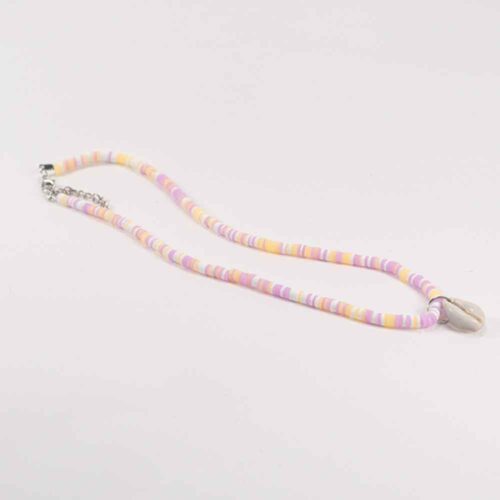 Multicolor Necklaces with Heishi Discs and Shell - the Perfect Summer Jewelry - Image 27