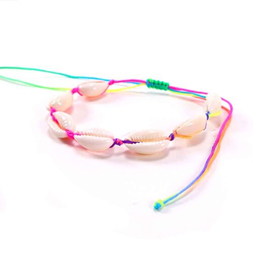 Sea Shells, Universal Anklet or Wrist Bracelets - Different Variations - Image 5