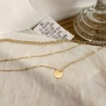 Elegant Three-Layer Gold-Tone Necklace for Modern Women - Image 4