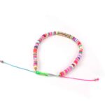 Multicolor 5 mm Heishi Disc Anklet - the Perfect Summer Jewelry - Image 4