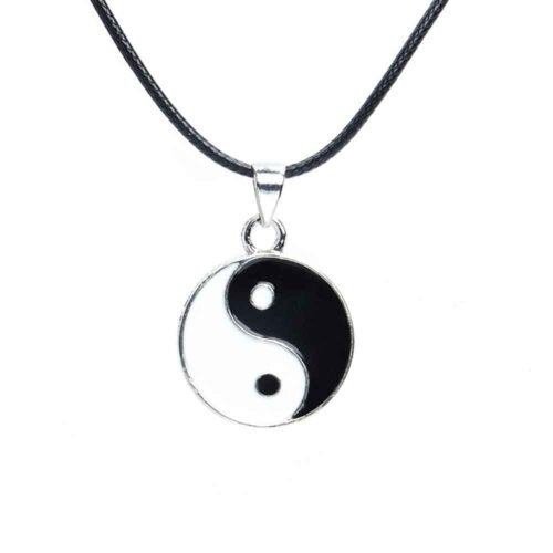 Yin and Yang, Stainless Steel, Pendant - Image 2