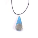 Communication and Calm, 3-in-1 Set - Protective Orgonite Pyramid + Orgonite Pendant + Turquoise Bracelet - Image 4