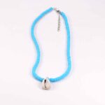 Multicolor Necklaces with Heishi Discs and Shell - the Perfect Summer Jewelry - Image 44