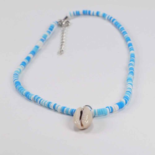 Multicolor Necklaces with Heishi Discs and Shell - the Perfect Summer Jewelry - Image 43