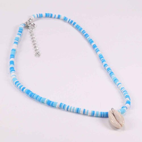 Multicolor Necklaces with Heishi Discs and Shell - the Perfect Summer Jewelry - Image 42