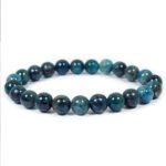 Apatite, blue, Class A handmade bracelet - Image 5