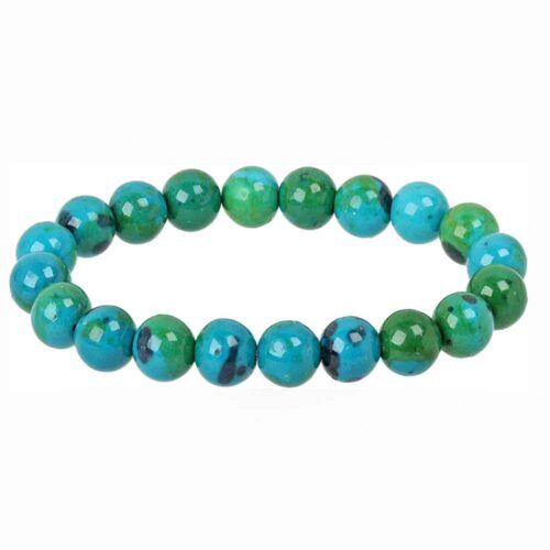 Chrysocolla, natural stone bracelet - Image 4