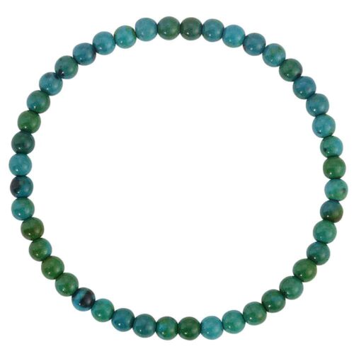 Chrysocolla, natural stone bracelet - Image 6