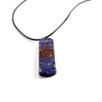 Orgonite pendant or keychain, Lapis Lazuli - Image 4