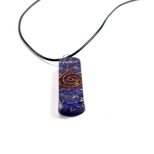 Orgonite pendant or keychain, Lapis Lazuli - Image 4