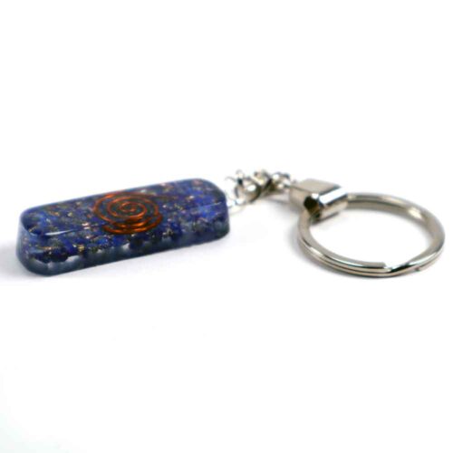 Orgonite pendant or keychain, Lapis Lazuli - Image 2