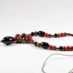 Mysterious Mood, Necklace, Ceramic Beads - Image 2
