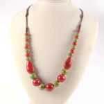 Mystical Dance, Necklace, Ceramic Beads - Image 3