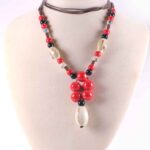 Playful Bunch, Necklace, Ceramic Beads - Image 5