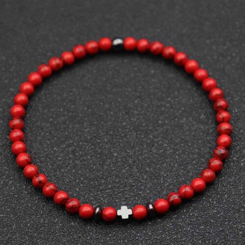 Atlas, Stylish Unisex Bracelet with Natural Stones - Image 2