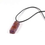 Orgonite Pendant or Keychain, Amethyst - Image 4