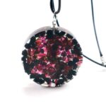 Orgonite Pendant with Antahkarana and Amethyst - Image 5