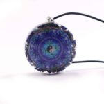 Orgonite Pendant with Yin and Yang and Lapis Lazuli - Image 4