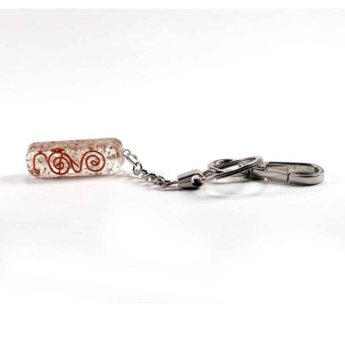 Orgonite Pendant or Keychain, Selenite - Image 6