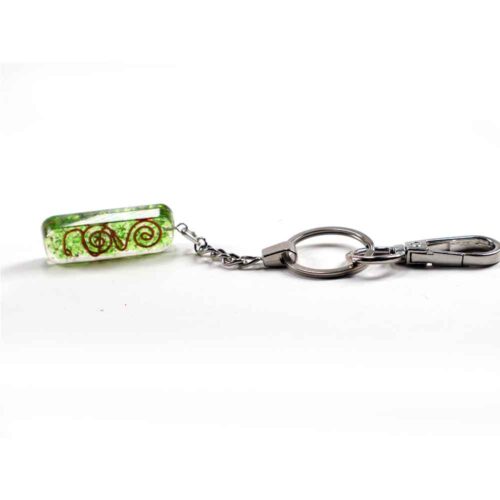 Orgonite Pendant or Keychain, Peridot (Olivine) - Image 5