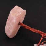 Tree of Love with Rose Quartz on a Solid Natural Stone Base - Image 3