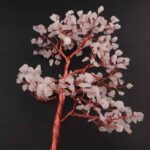 Tree of Love with Rose Quartz on a Solid Natural Stone Base - Image 7