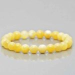 Yellow Calcite, Natural Stone Bracelet, Class A Beads - Image 4