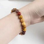 Mookaite, Natural Stone Bracelet, Class A Beads - Image 8