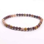 Mookaite, Natural Stone Bracelet, Class A Beads - Image 2