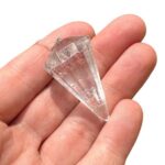 Natural Stone Pendants, Hexagonal Pyramid - Image 18