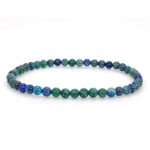 Azurite with Malachite, Handmade Natural Stone Bracelet - Image 17
