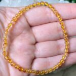 Citrine, Class A, natural stone, stretch bracelet - Image 12