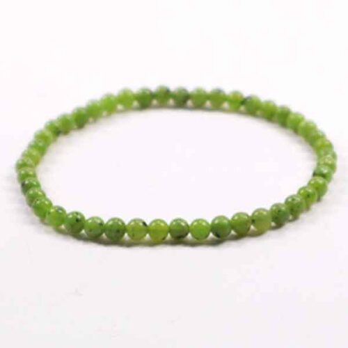 Light Jadeite Jade, Handmade Bracelet, Natural Stone, Class A - Image 3