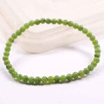 Light Jadeite Jade, Handmade Bracelet, Natural Stone, Class A - Image 6