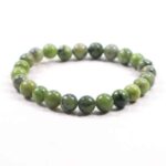 Light Jadeite Jade, Handmade Bracelet, Natural Stone, Class A - Image 4