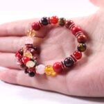 Fiery Style, Designer Bracelet with Natural Stones - Image 6