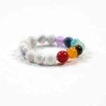 7-Chakra Balancing Ring with Howlite - Image 3